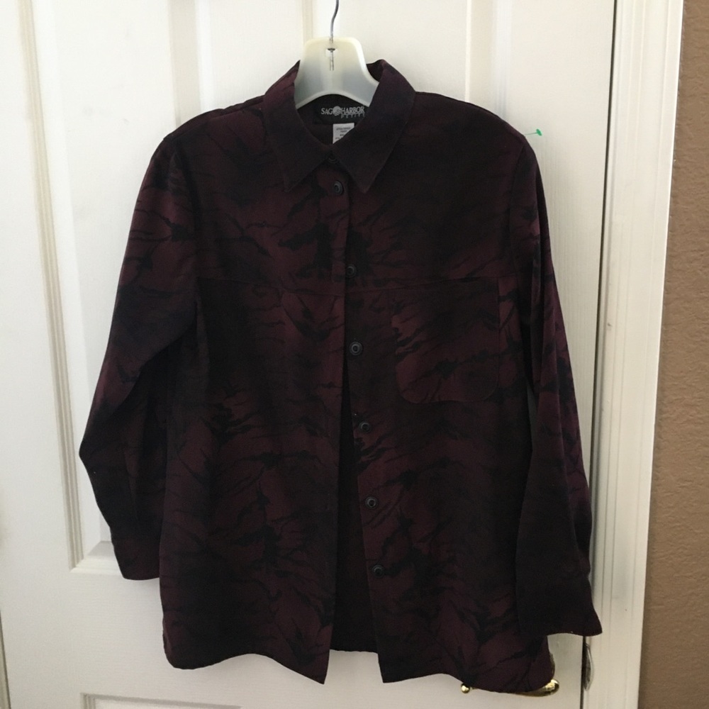 FINAL MARKDOWN Ladies sag harbor petite blouse 4p